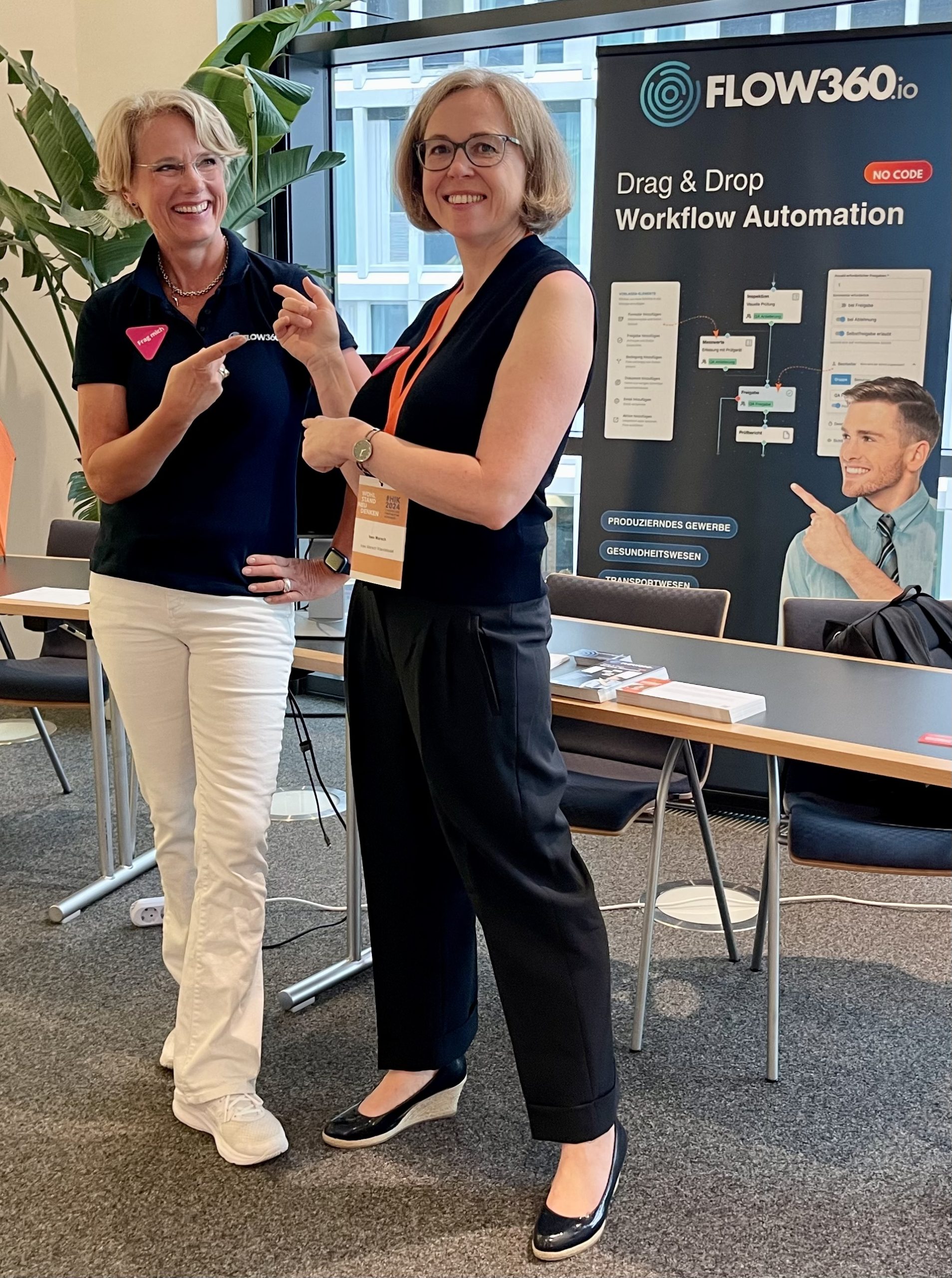 Messestand von Flow360 auf der HIK in Frankfurt