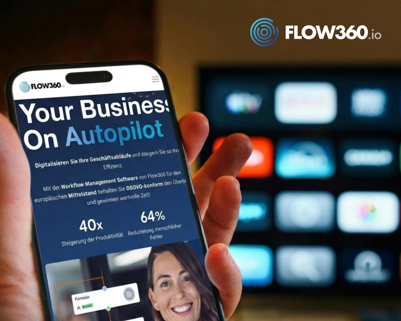 Flow360 Automation-Tool mit Schnittstelle über standardisierte Webhooks mit den Automatisierungsplattformen
